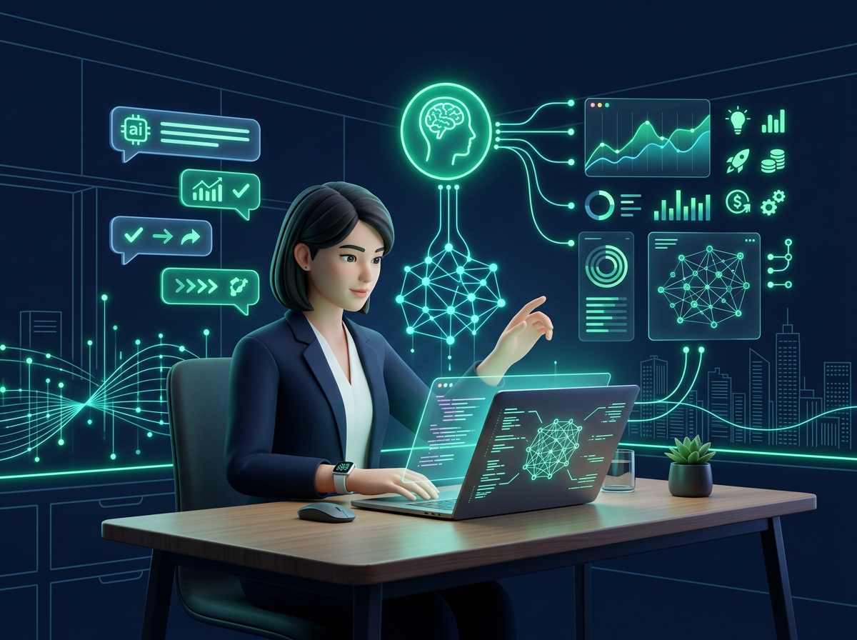 Mentoria em Inteligência Artificial para negócios.